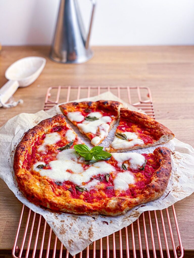 Gluten free vegan pizza