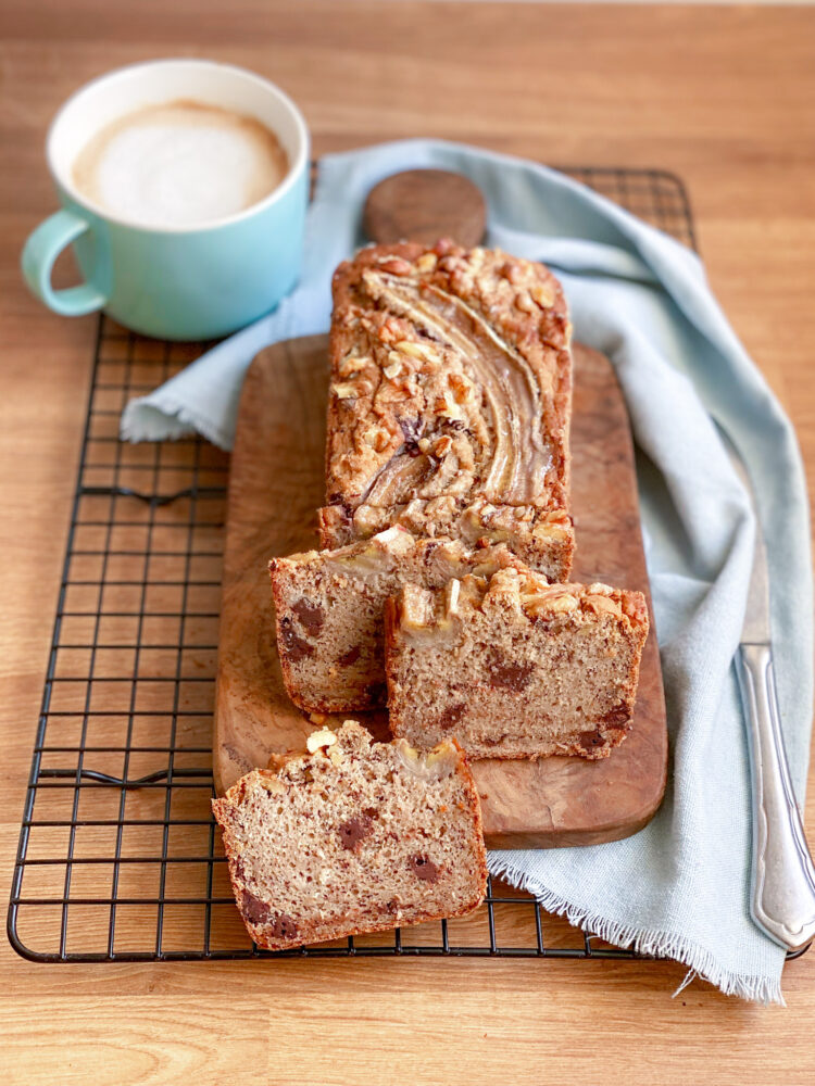 Vegan gluten free yogurt banana bread