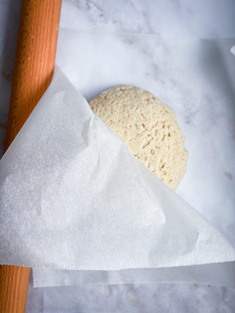 Gluten free chocolate brioche buns process