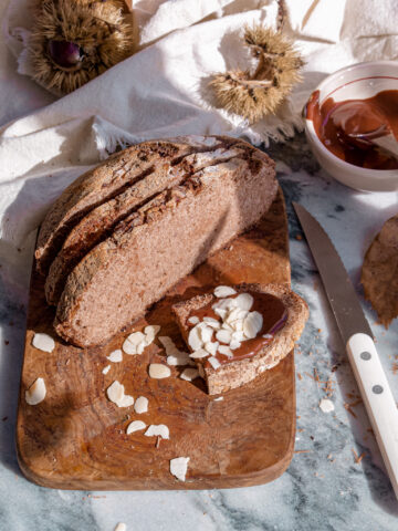 Naturally gluten-free chestnut bread