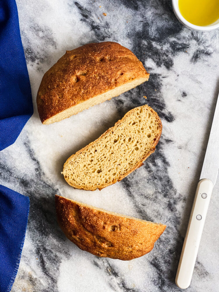 Easy gluten-free sourdough bread
