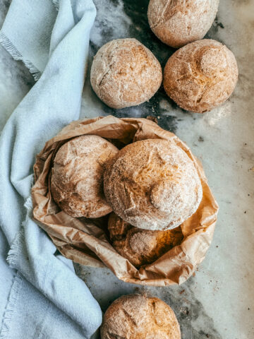 sourdough gluten-free rolls