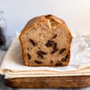 dairy-free gluten-free banana bread with chocolate chips