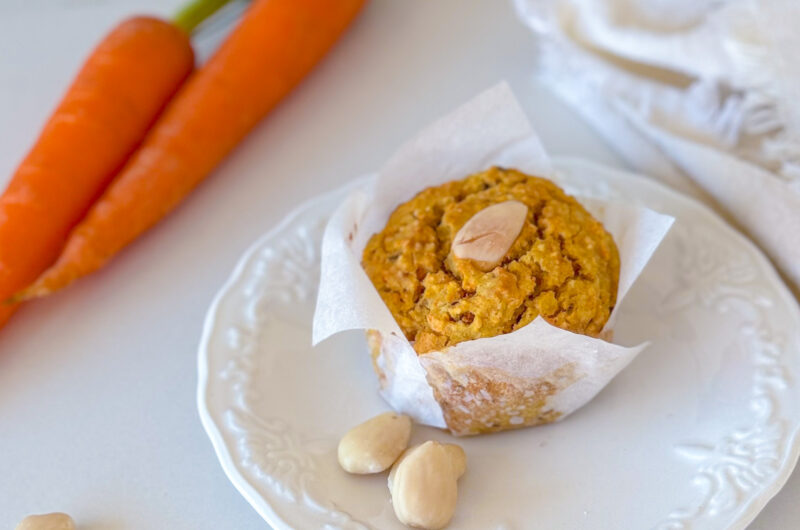 Sugar-free, gluten-free carrot cakes