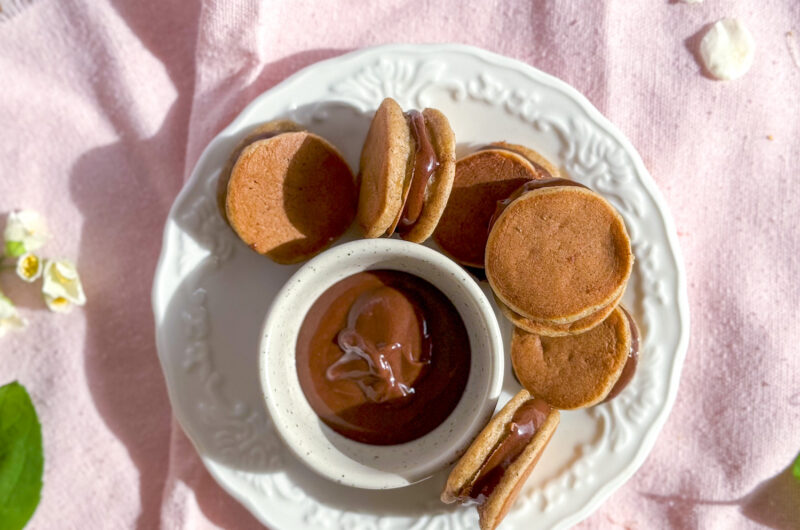 Gluten-free, dairy-free mini dorayaki