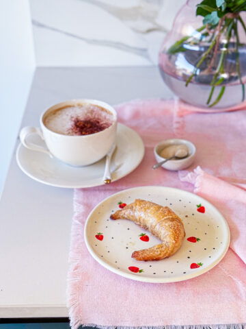 Rice paper croissant