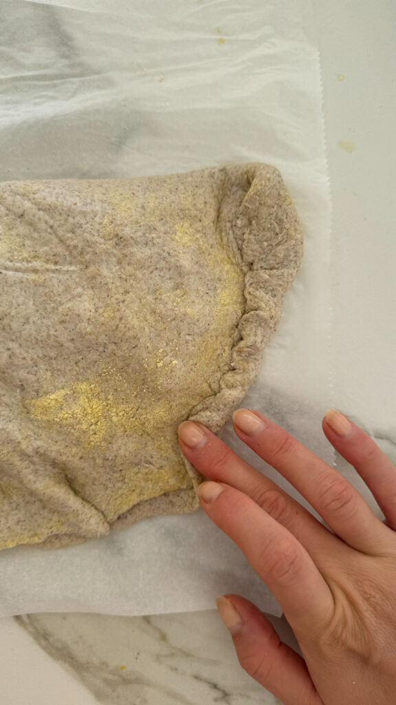 gluten-free vegan calzone recipe