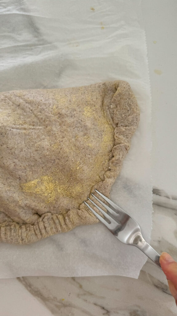 gluten-free vegan calzone recipe