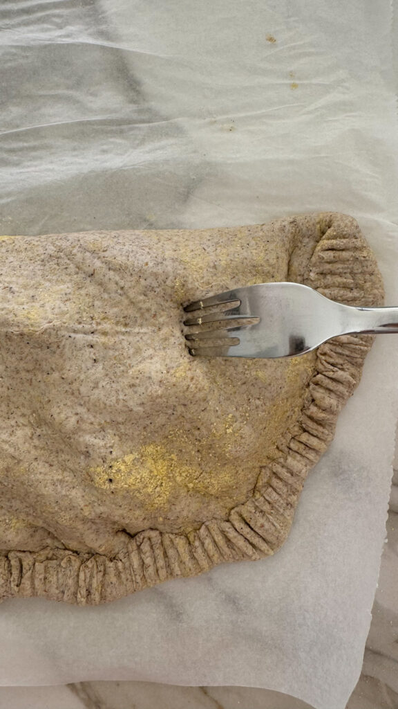 gluten-free vegan calzone recipe