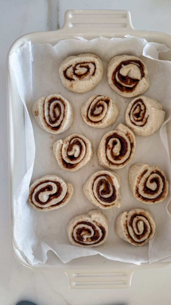 Gluten-free vegan chocolate rolls