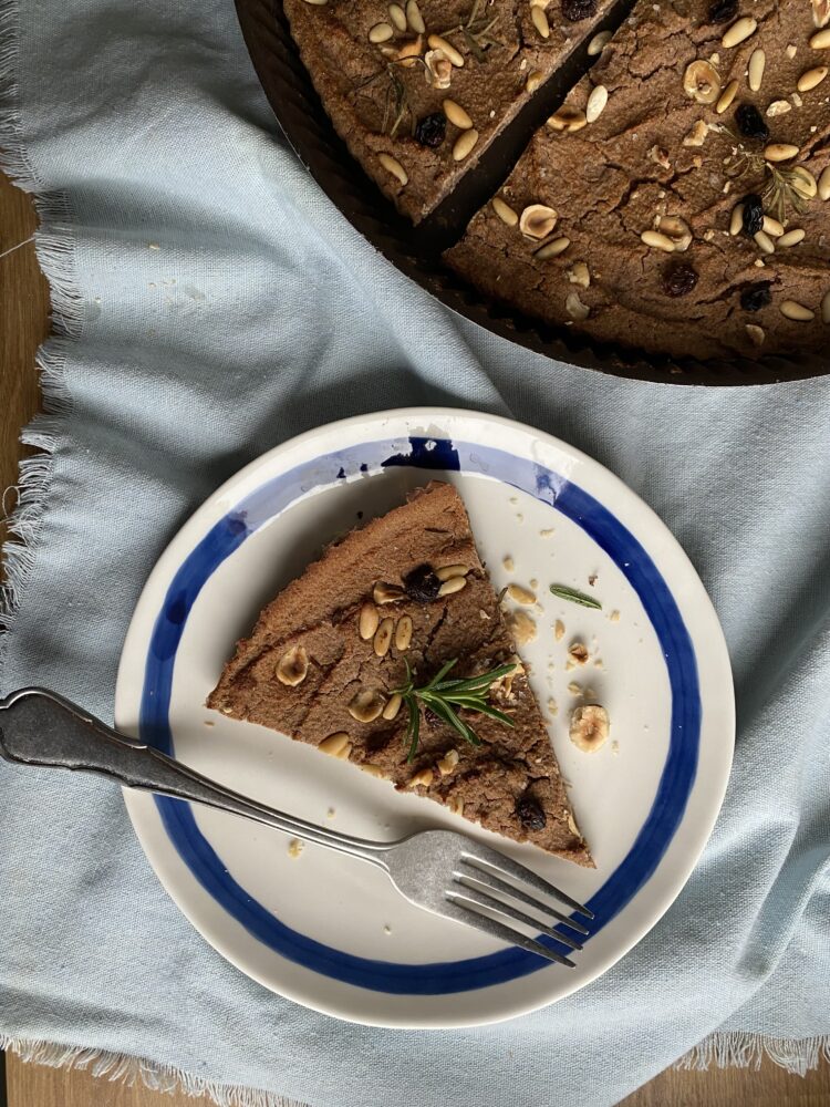 gluten-free chestnut cake