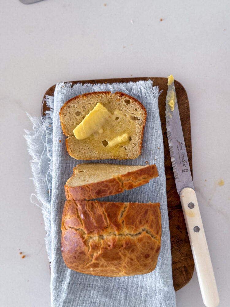 Tahini bread - recipe step by step