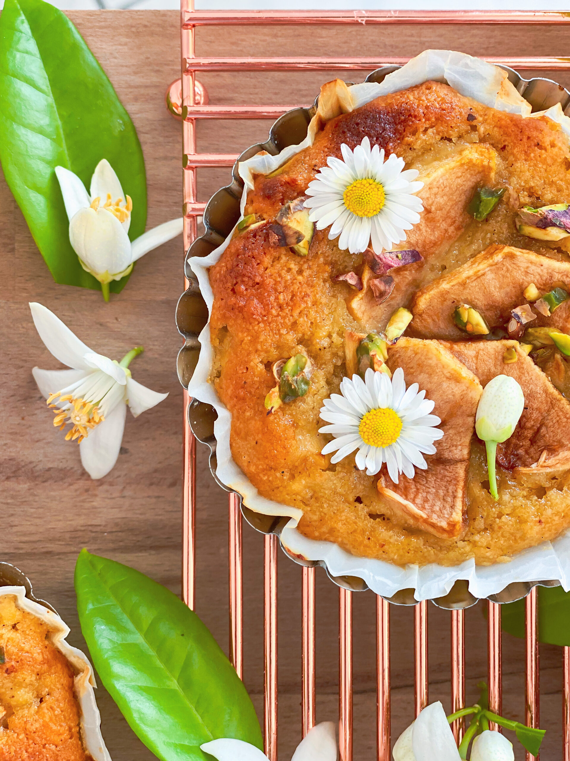 Gluten-free, Low sugar apple tarts - Marta in the jar