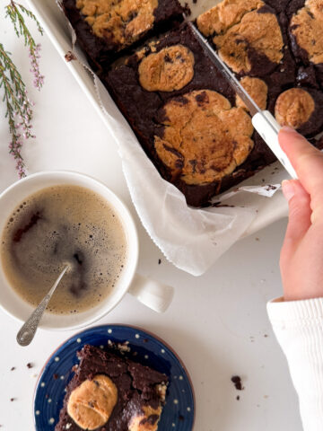 Gluten-free and vegan brookies