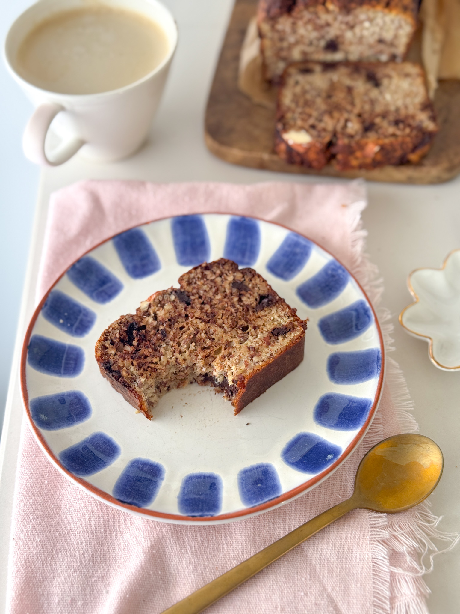 Gluten-free, low sugar banana bread - Marta in the jar