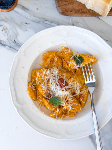 gluten-free pumpkin gnocchi